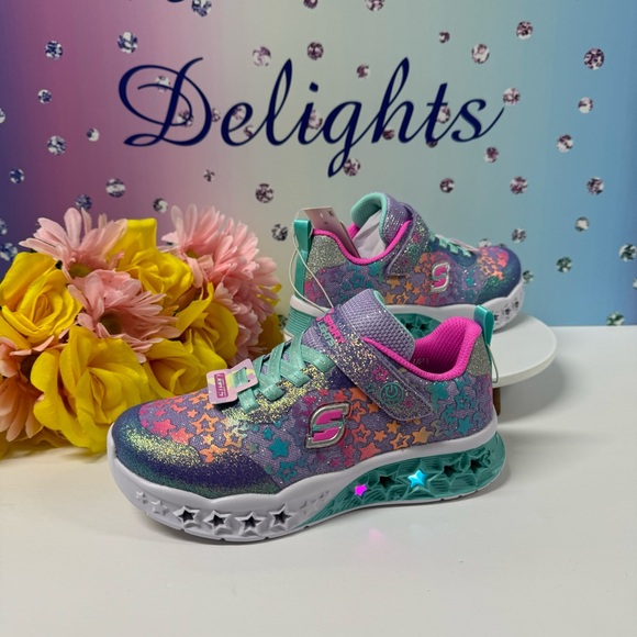 🌟SKECHERS LIGHT UP SNEAKERS FOR GIRLS - Picture 3 of 10